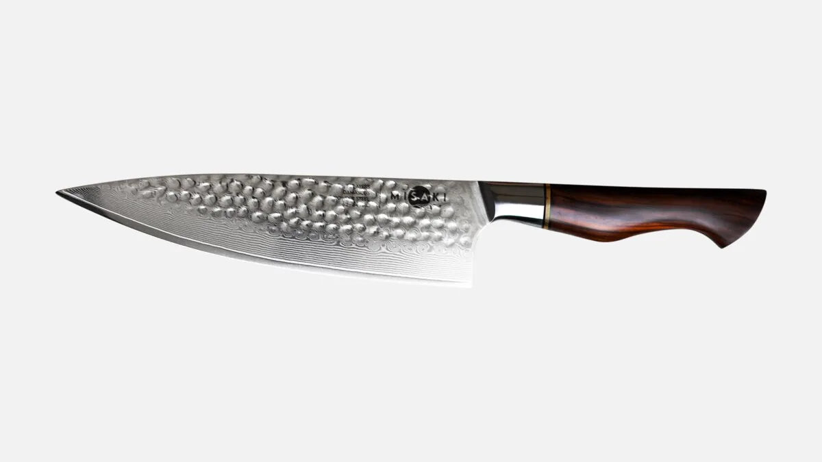 MISAKI AKANE Chefmesser mit dunklem Rosenholzgriff