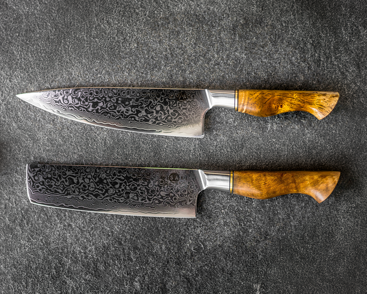 Set of 2 chef knife & Nakiri