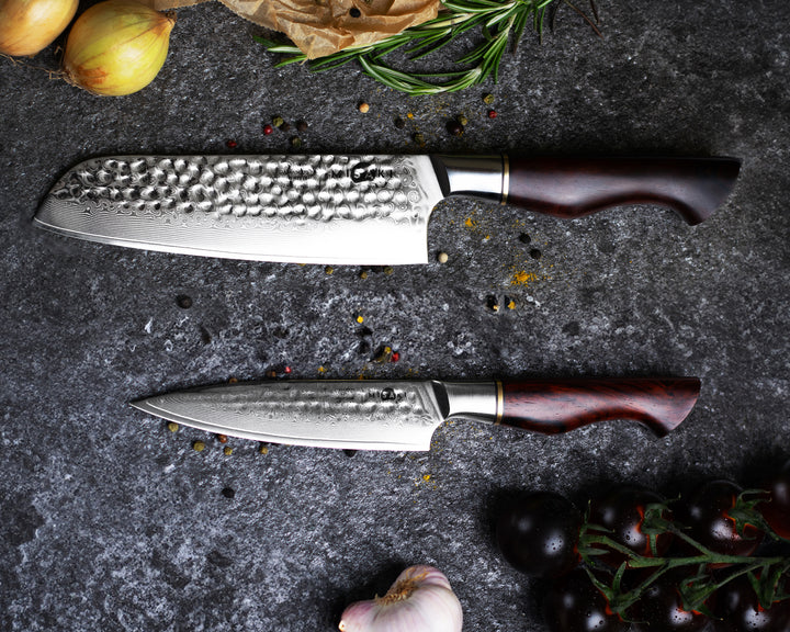 Set of 2 Santoku & Akane utility knife