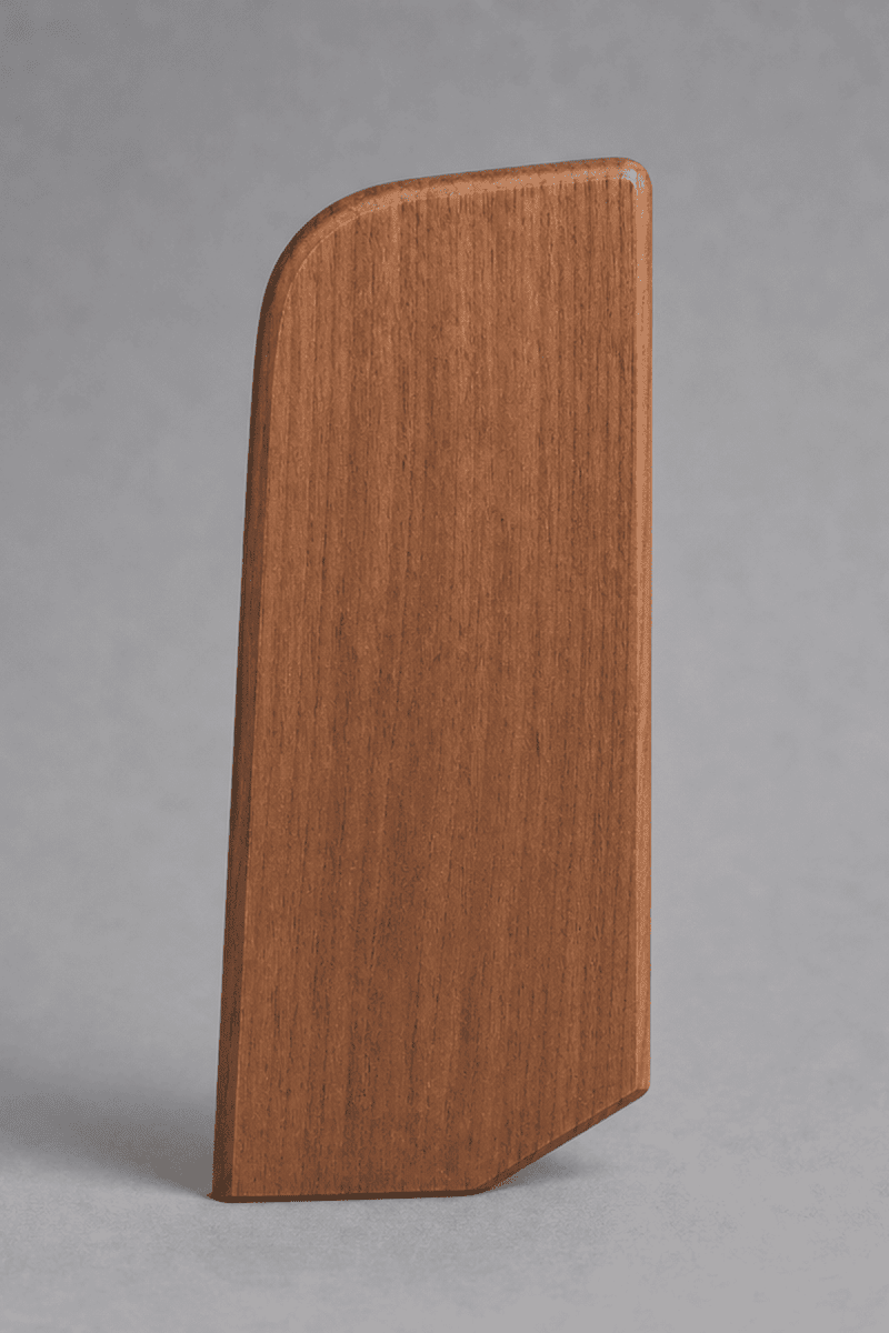 Fodero per coltello in legno di noce