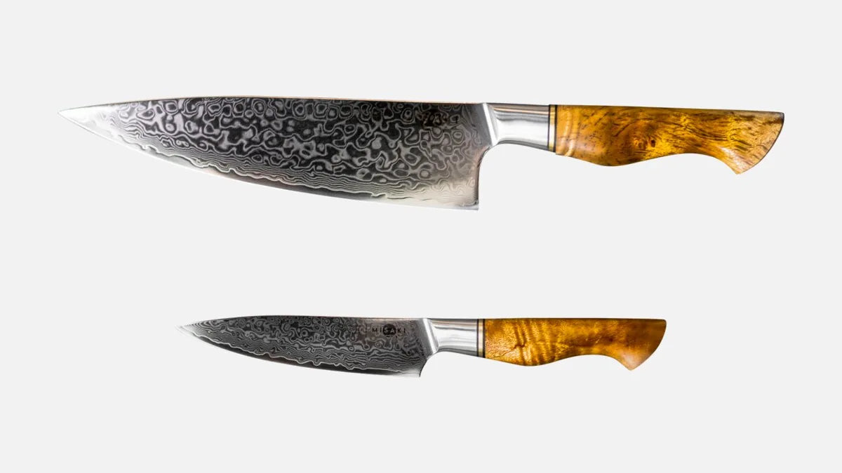 MISAKI HIKARI 2er-Set mit Chefmesser und Allzweckmesser